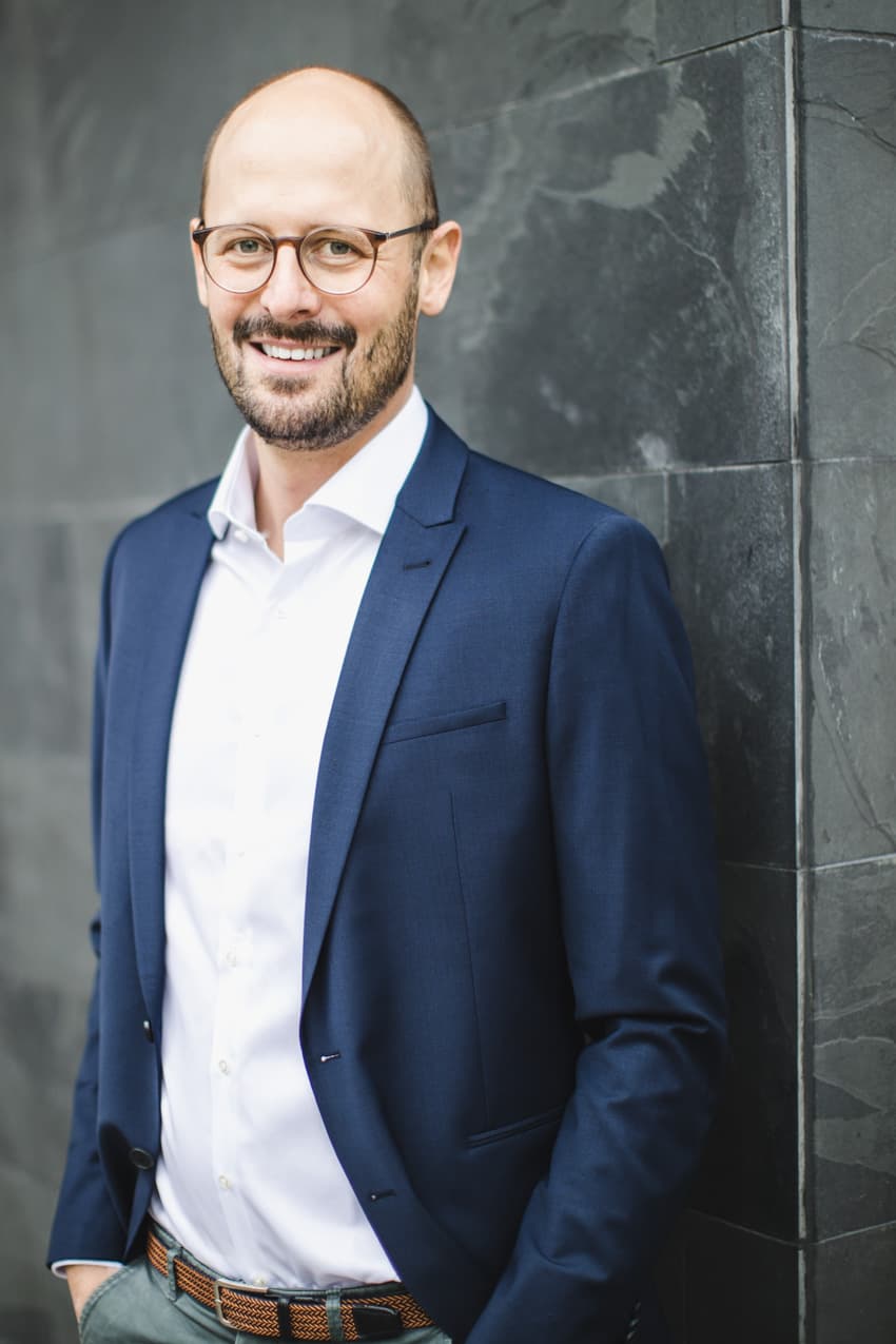 Business Mann im Anzug