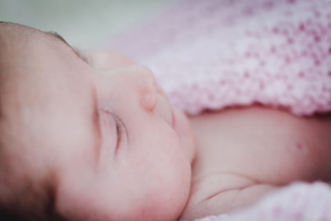 Nahaufnahme Gesicht von Baby